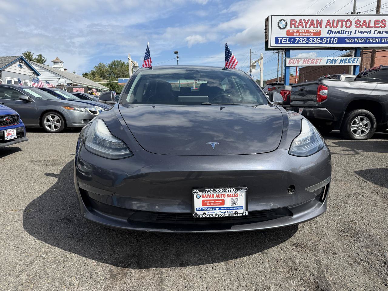 Used 2018 Tesla Model 3 Long Range AWD/4WD image 2