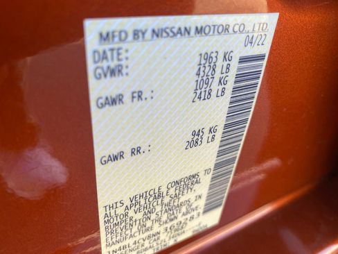 Used 2022 Nissan Altima 2.5 SR image 39