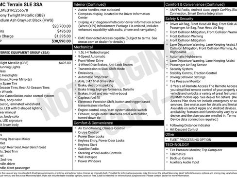 Used 2024 GMC Terrain SLE image 28