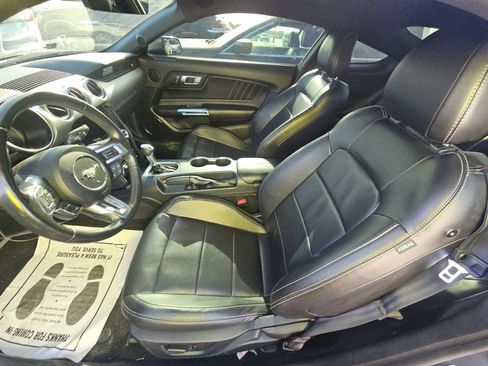 Used 2021 Ford Mustang Premium w/ Pony Package RWD image 8