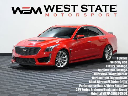 Used 2019 Cadillac CTS V w/ Carbon Fiber Package image 1