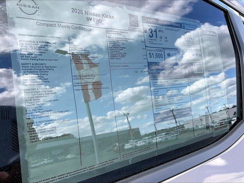 New 2026 Nissan Kicks SV FWD image 15