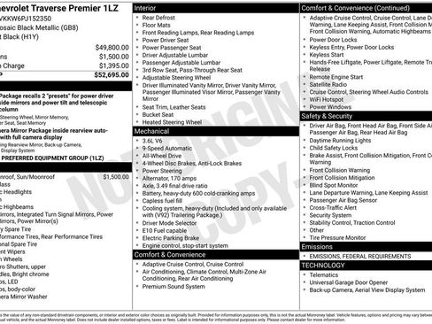Used 2023 Chevrolet Traverse Premier image 12