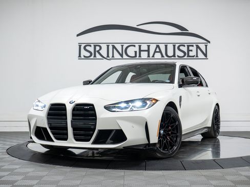 Used 2023 BMW M3 w/ M Carbon Exterior Package RWD image 30