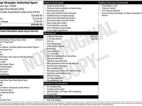 Used 2010 Jeep Wrangler Unlimited Sport image 11