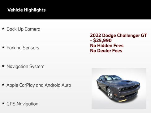 Used 2022 Dodge Challenger GT RWD image 4