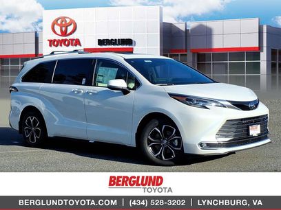 New 2026 Toyota Sienna Platinum