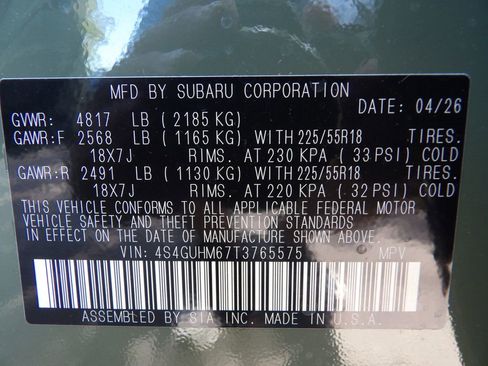 New 2026 Subaru Crosstrek 2.5i Limited AWD/4WD image 31