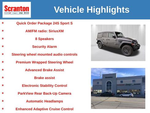 New 2025 Jeep Wrangler Sport S image 6