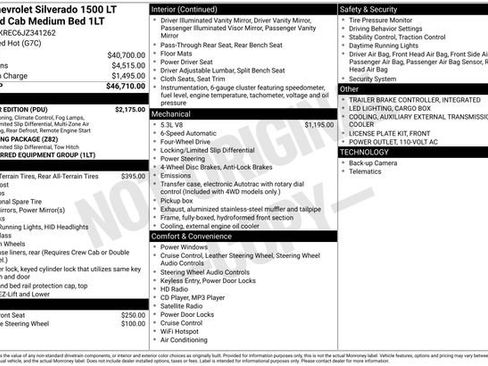 Used 2018 Chevrolet Silverado 1500 LT w/ All Star Edition image 30