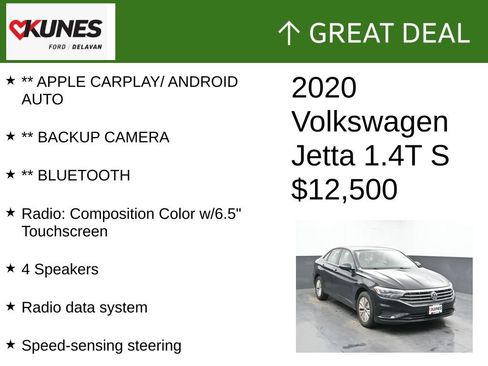 Used 2020 Volkswagen Jetta S w/ Driver Assistance Package FWD image 2