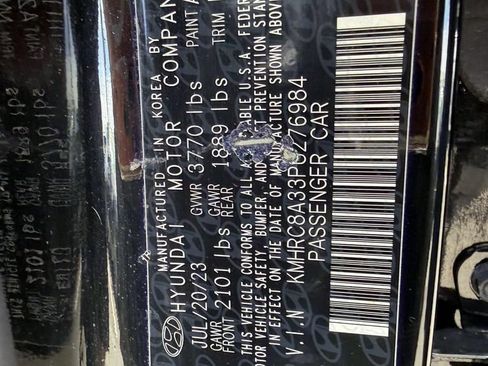Certified 2023 Hyundai Venue SEL w/ Cargo Package FWD image 23