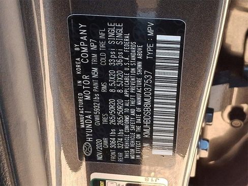 Used 2021 Genesis GV80 2.5T w/ Advanced Package 02 image 34