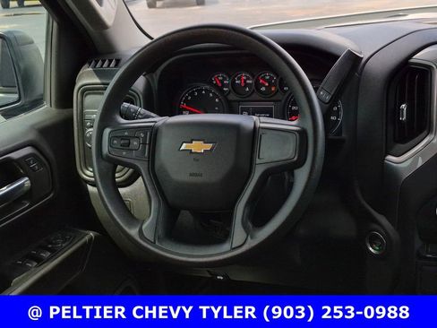 Used 2024 Chevrolet Silverado 1500 Custom w/ LPO, Dark Essentials Package RWD image 34