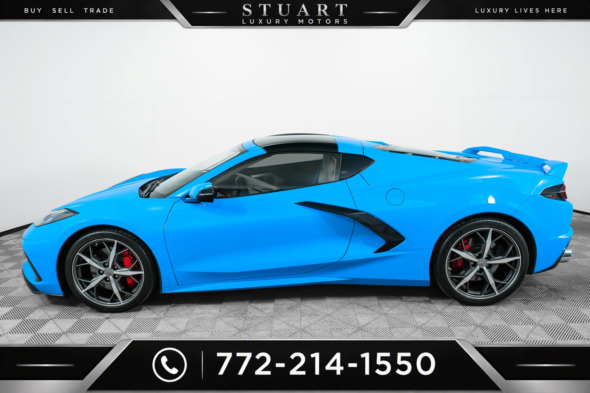Used 2021 Chevrolet Corvette Stingray Premium Cpe w/ Z51 Performance Package RWD image 68