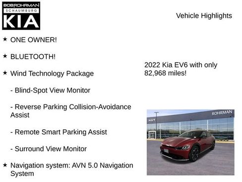 Used 2022 Kia EV6 Wind w/ Wind Technology Package AWD/4WD image 7
