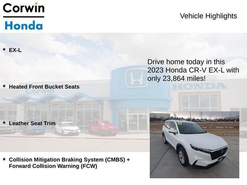 Used 2023 Honda CR-V EX-L image 6