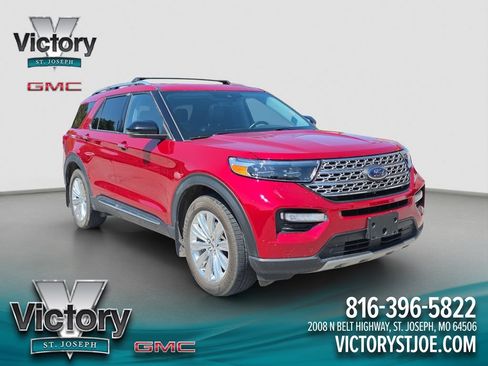Used 2021 Ford Explorer Limited w/ Equipment Group 301A AWD/4WD image 1