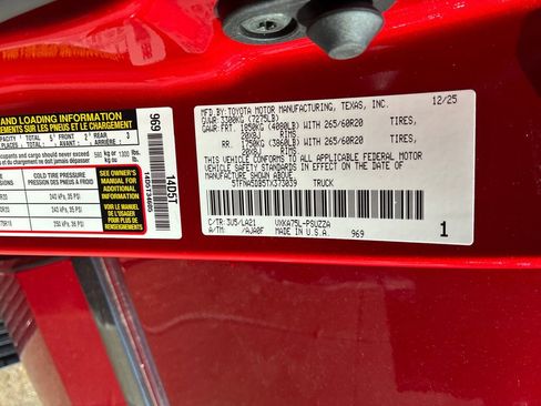 New 2026 Toyota Tundra Platinum image 57