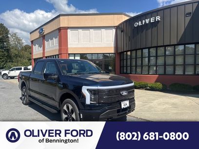 New 2025 Ford F150 Lightning Platinum