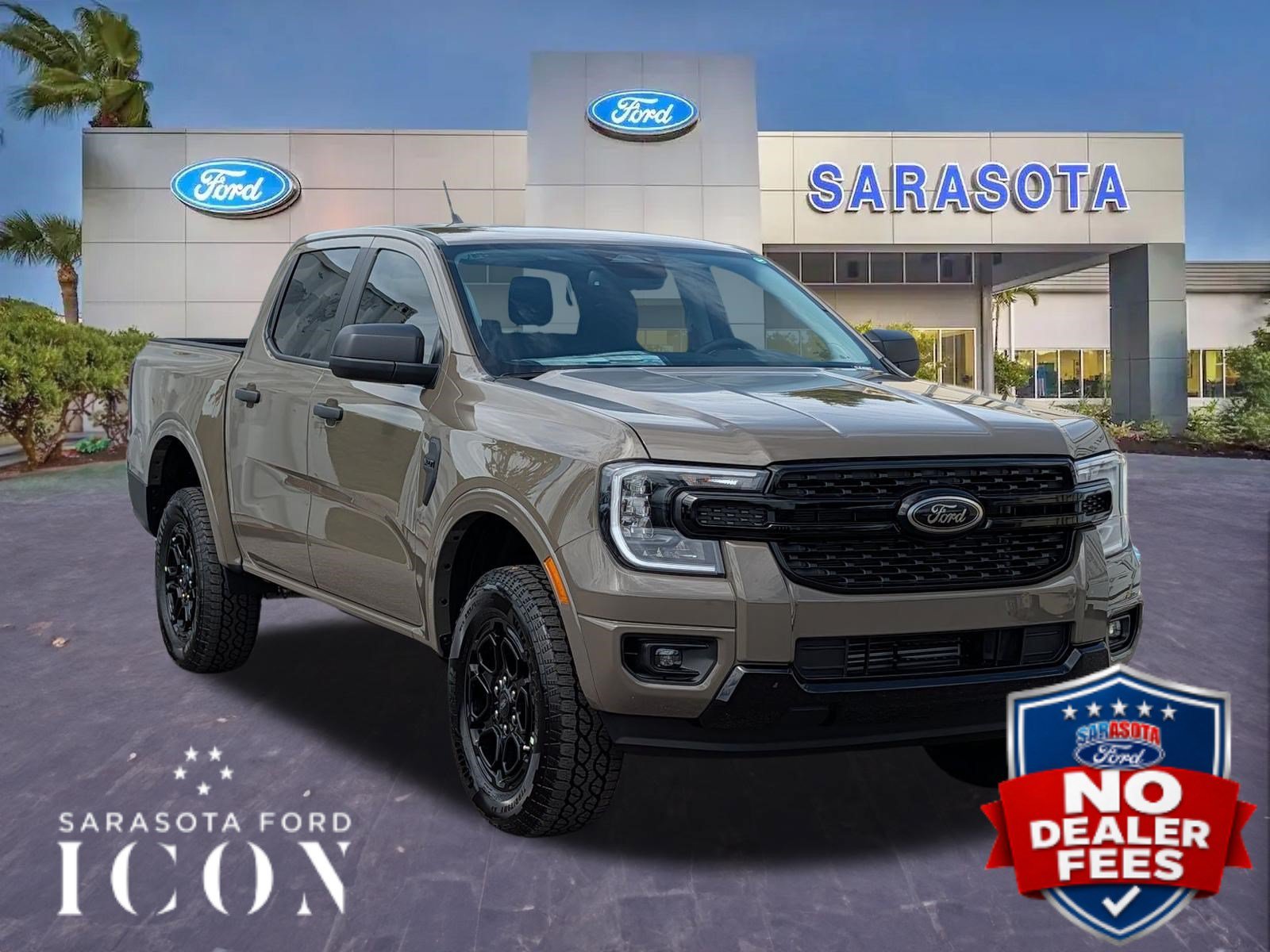 New 2026 Ford Ranger XLT w/ Black Appearance Package RWD image 1