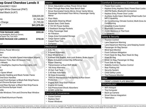 Used 2024 Jeep Grand Cherokee Laredo X w/ Trailer Tow Package RWD image 35