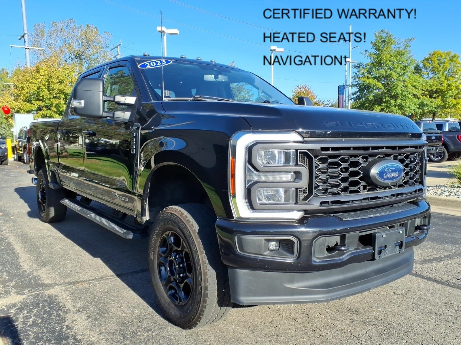 Certified 2023 Ford F250 XLT w/ XLT Premium Package AWD/4WD image 1