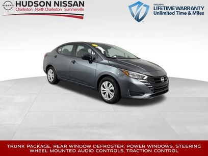 New 2025 Nissan Versa S w/ Trunk Package