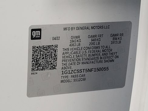 Used 2022 Chevrolet Malibu LS w/ Driver Confidence Package II image 33