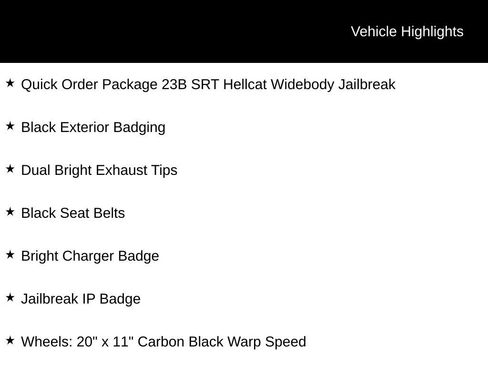Used 2023 Dodge Charger SRT Hellcat RWD image 5