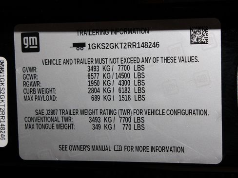 Used 2024 GMC Yukon XL SLT w/ SLT Luxury Package image 76