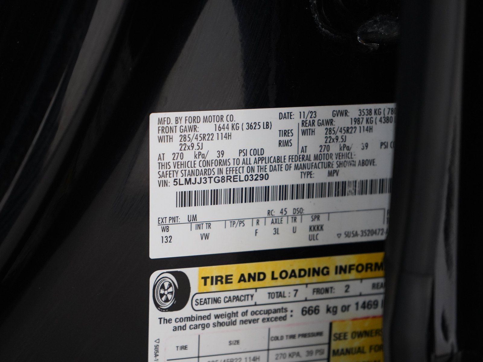 Used 2024 Lincoln Navigator L Black Label AWD/4WD image 33