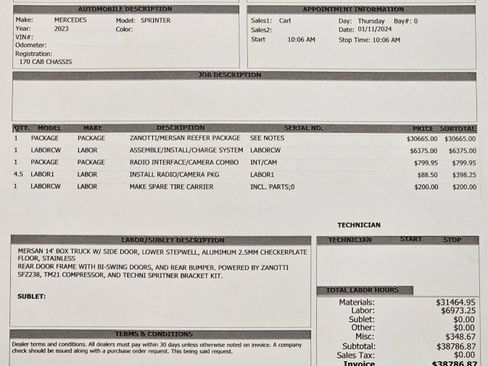 Used 2023 Mercedes-Benz Sprinter 3500 image 31