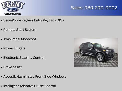 Certified 2022 Ford Explorer XLT w/ Equipment Group 202A AWD/4WD image 17