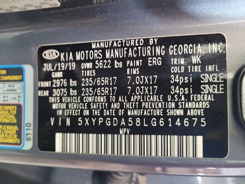 Used 2020 Kia Sorento AWD V6 image 33