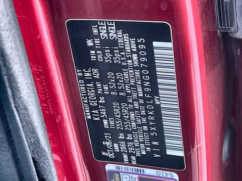 Used 2022 Kia Sorento SX Prestige image 22