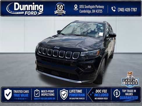 Used 2022 Jeep Compass Limited AWD/4WD image 1