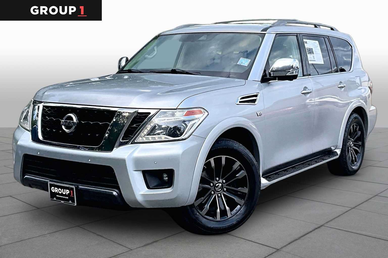 Used 2019 Nissan Armada Platinum w/ Cargo Package AWD/4WD image 1