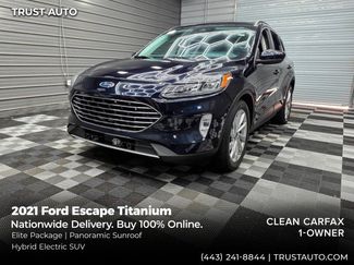 Used 2021 Ford Escape Titanium w/ Titanium Elite Package FWD video 1