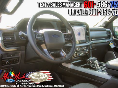 New 2025 Ford F150 Platinum w/ Equipment Group 702A High image 34