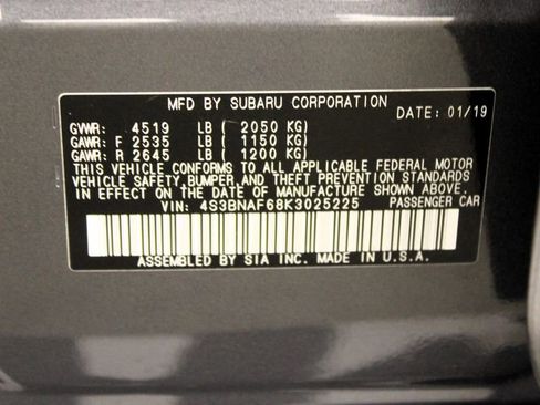 Used 2019 Subaru Legacy 2.5i Premium image 27