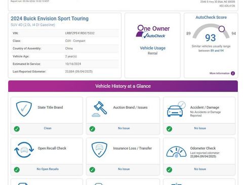 Certified 2024 Buick Envision Sport Touring image 21