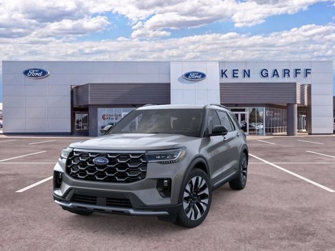 New 2026 Ford Explorer Platinum w/ LUX Leather Package AWD/4WD image 2
