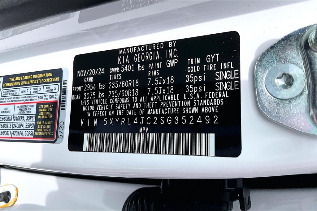 Used 2025 Kia Sorento S w/ Panoramic Sunroof Package FWD image 14
