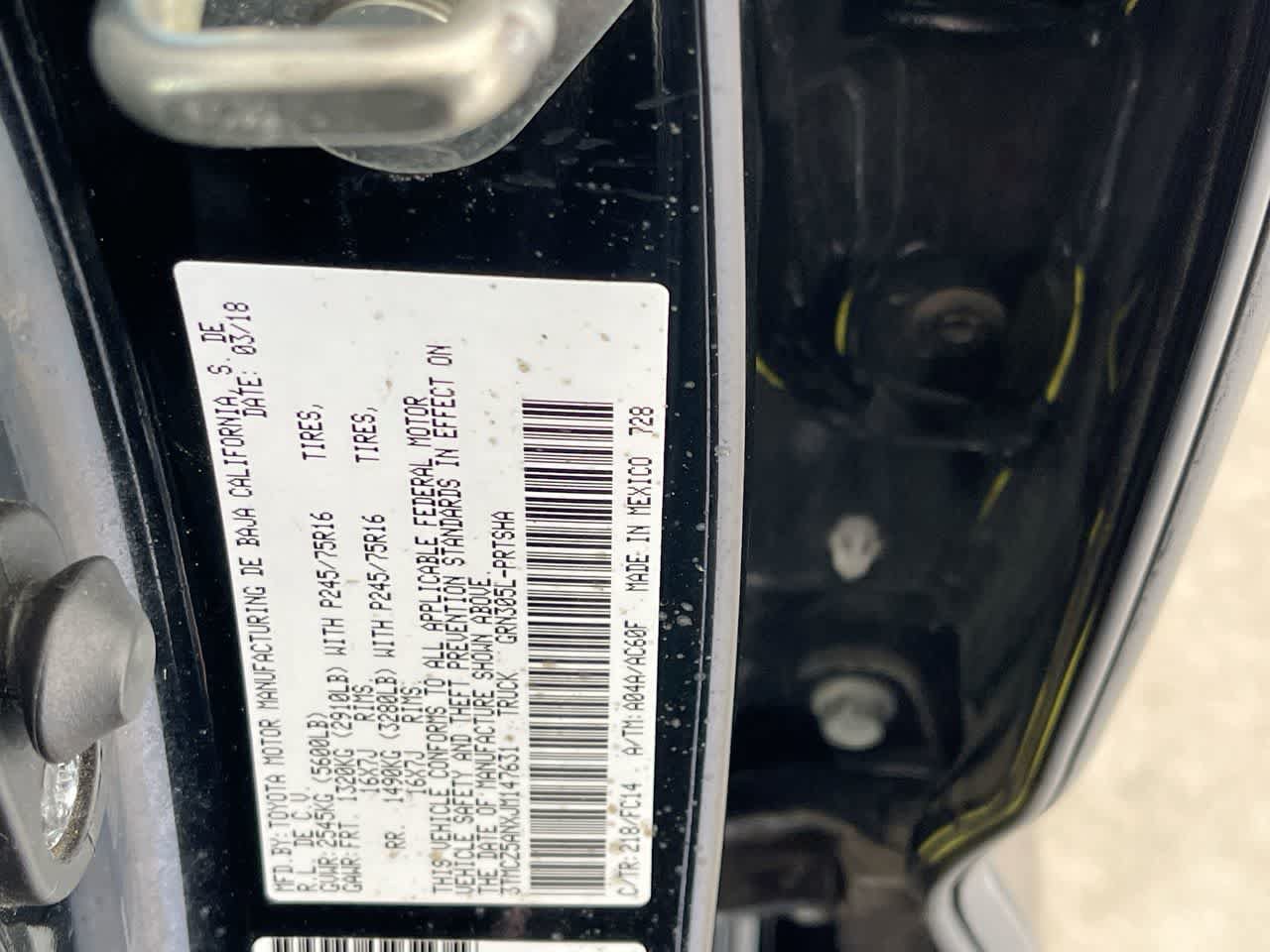 Used 2018 Toyota Tacoma SR5 AWD/4WD image 26