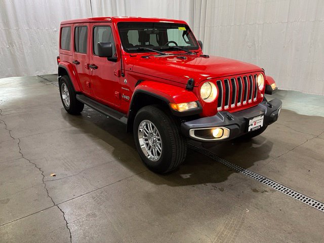 Used 2022 Jeep Wrangler Unlimited Sahara w/ Cold Weather Group AWD/4WD image 1