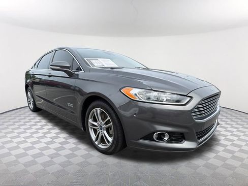Used 2015 Ford Fusion Energi Titanium w/ Driver Assist Package FWD image 3