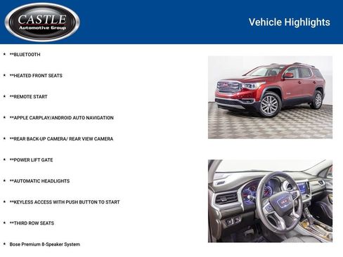 Used 2017 GMC Acadia SLE image 3