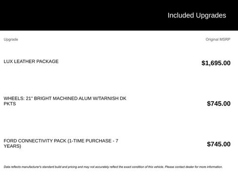 New 2026 Ford Explorer Platinum w/ LUX Leather Package image 3