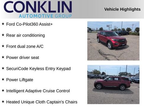 Used 2024 Ford Explorer XLT w/ Equipment Group 202A AWD/4WD image 2